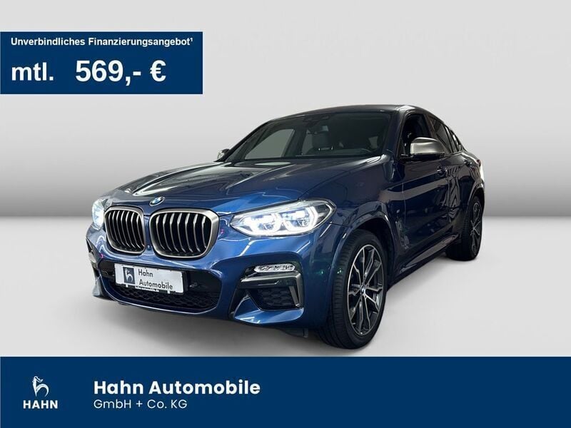 Phytonicblau metallic Gebraucht 2019 BMW X4 M Sport SUV | 41.930 € (Fairer Preis) - Bild 1/3