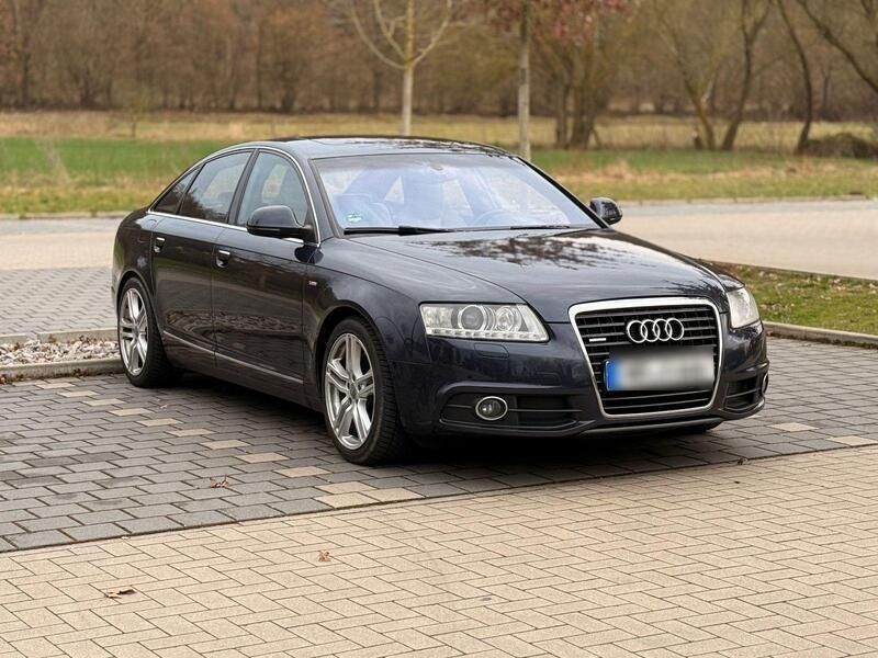 Blau Gebraucht 2009 Audi A6 Exclusive Limousine | 9.500 € - Bild 1/4