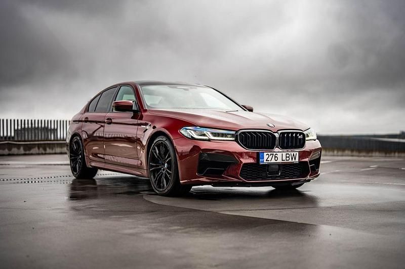 Gebraucht BMW M5 Performance 600 PS (441 kW) 2021 Rot Limousine