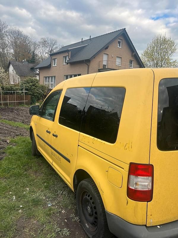 Gebraucht VW Caddy 69 PS (50 kW) 2007 Gelb Van / Kleinbus