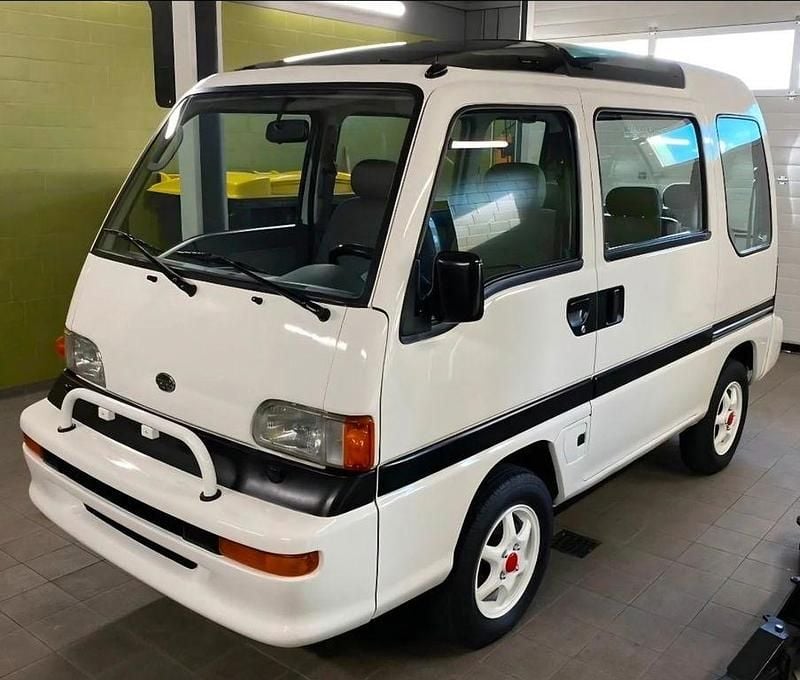 Gebraucht Subaru Libero 54 PS (39 kW) 1998 Weiß Van / Kleinbus