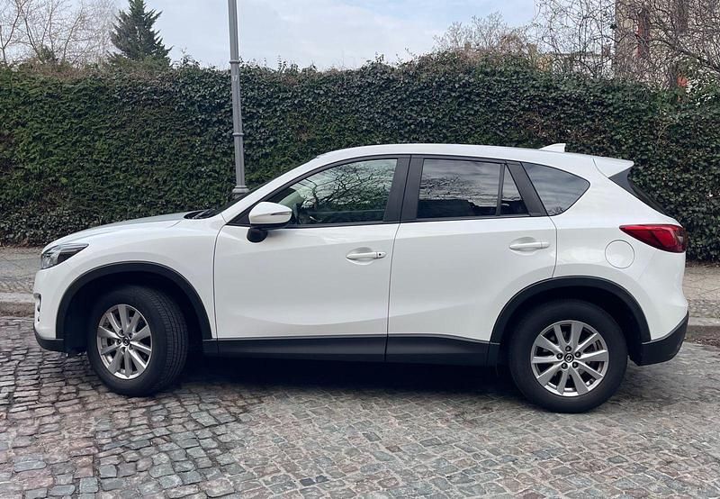 Gebraucht Mazda CX-5 Exclusive-Line 150 PS (110 kW) 2016 Weiß SUV