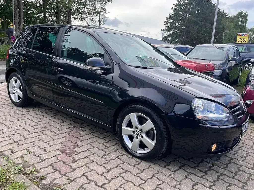Gebraucht VW Golf V United 140 PS (102 kW) 2007 Schwarz Limousine