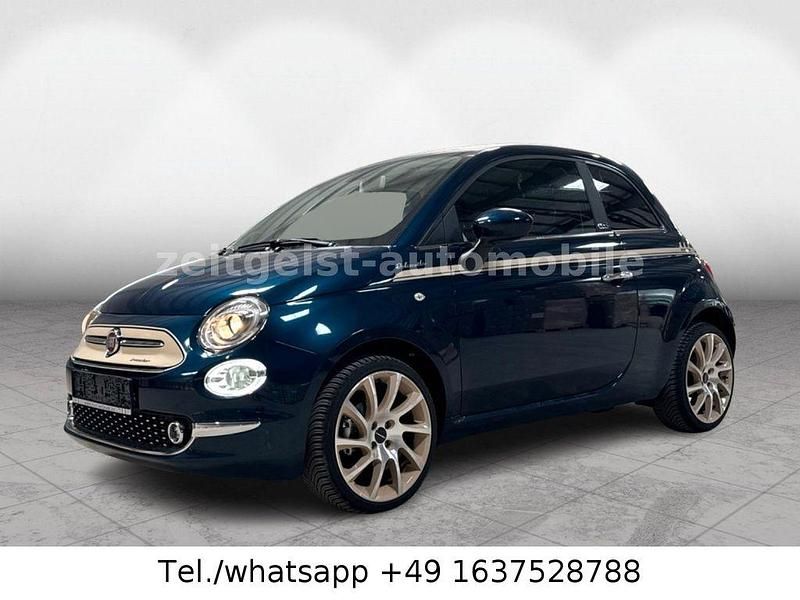 Blau Gebraucht 2021 Fiat 500C Dolcevita Cabrio | 16.585 € (Etwas zu teuer) - Bild 1/4