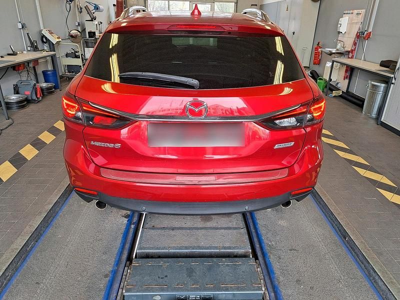 Gebraucht Mazda 6 Inclusive 150 PS (110 kW) 2015 Rot Kombi