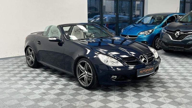 Gebraucht Mercedes SLK280 231 PS (169 kW) 2006 Blau Cabrio