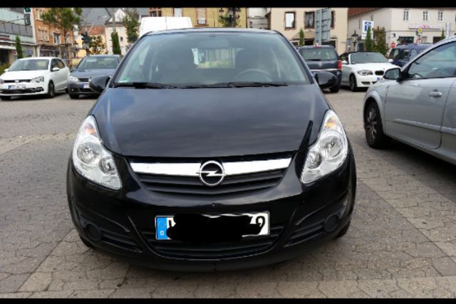 Gebraucht Opel Corsa 109 PS (80 kW) 2008 Schwarz Limousine