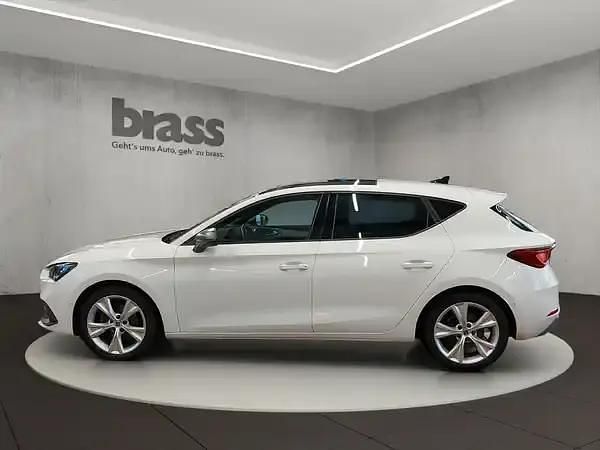 Gebraucht Seat Leon FR 150 PS (110 kW) 2021 "candy" weiss Limousine