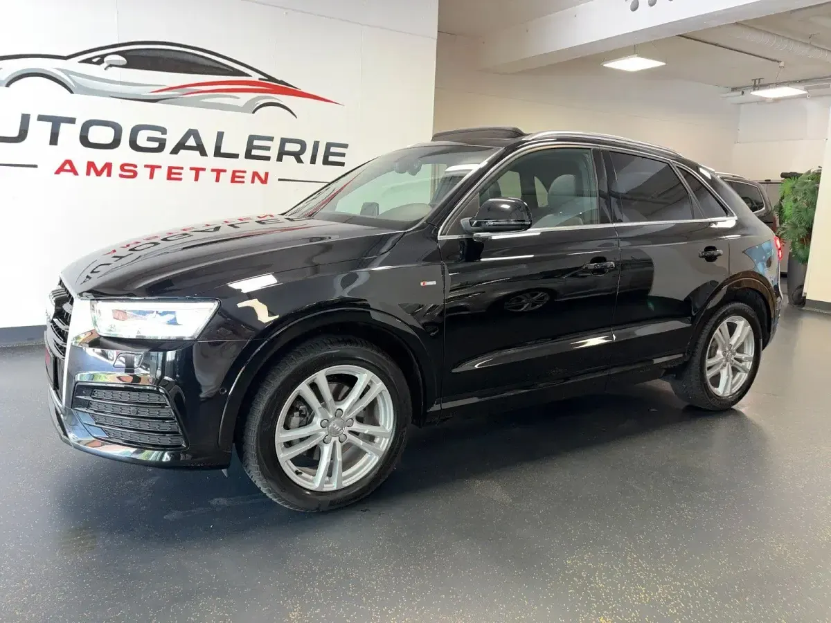 Gebraucht Audi Q3 S-Line 184 PS (135 kW) 2015 Schwarz SUV