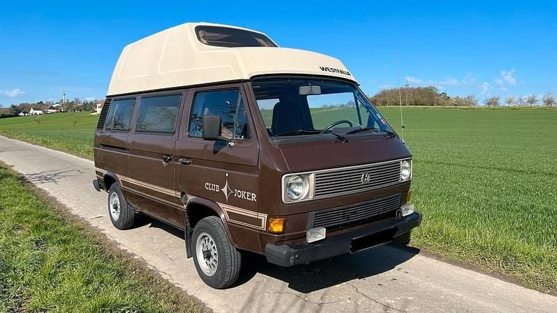 Braun Gebraucht 1985 VW T3 CLUB Van | 15.999 € - Bild 1/4