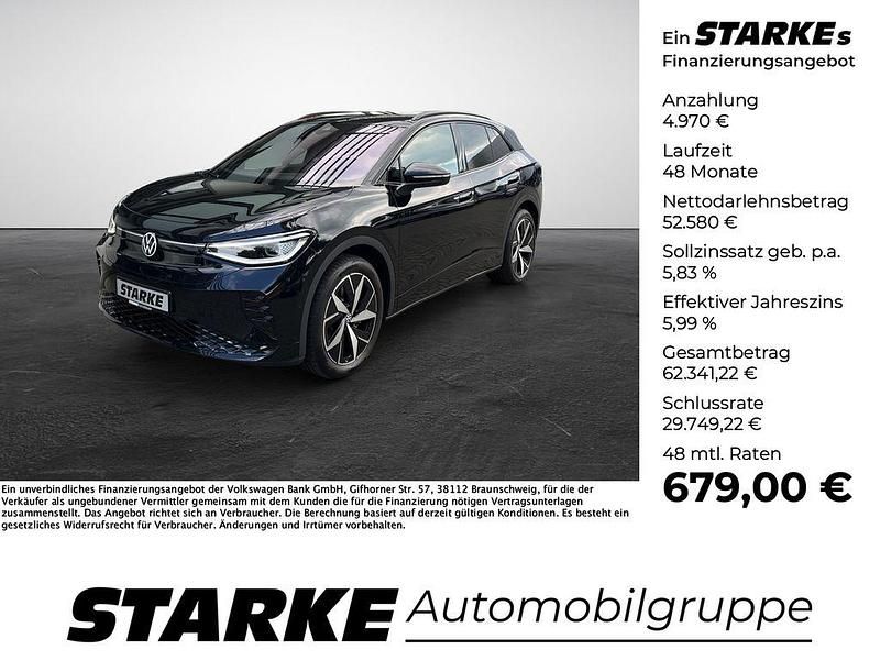 Schwarz Neu 2025 VW ID.4 GTX SUV | 57.550 € (Fairer Preis) - Bild 1/4