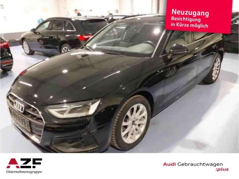Mythosschwarz metallic Gebraucht 2022 Audi A4 Advanced Kombi | 23.480 € (Guter Preis) - Bild 1/4