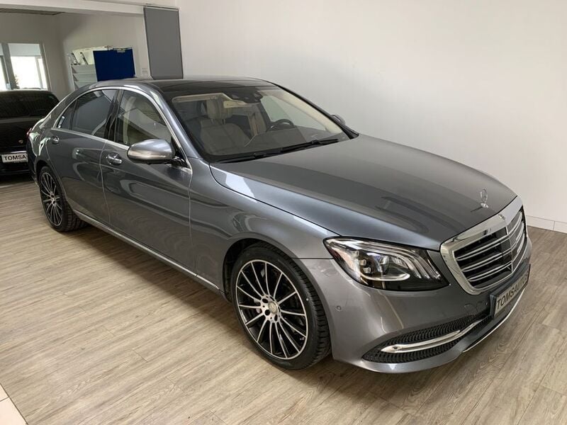 Selenitgrau metalliclack Gebraucht 2017 Mercedes S560 AMG Limousine | 52.480 € (Guter Preis) - Bild 1/4