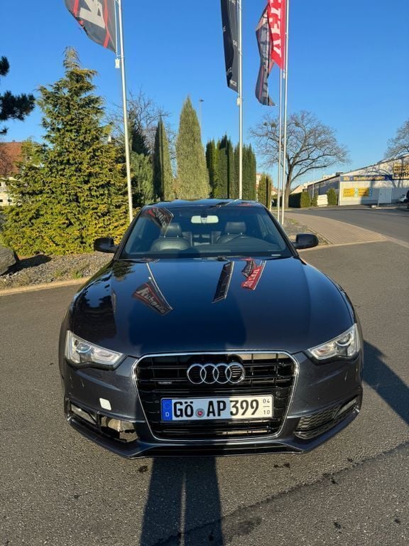 Blau Gebraucht 2016 Audi A5 S-Line Coupé | 9.500 € (Superpreis) - Bild 1/4