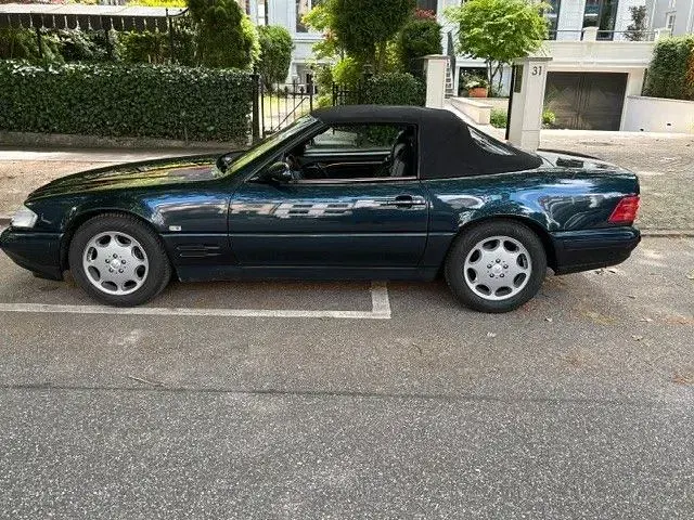 Gebraucht Mercedes SL320 231 PS (169 kW) 1997 Schwarz Cabrio