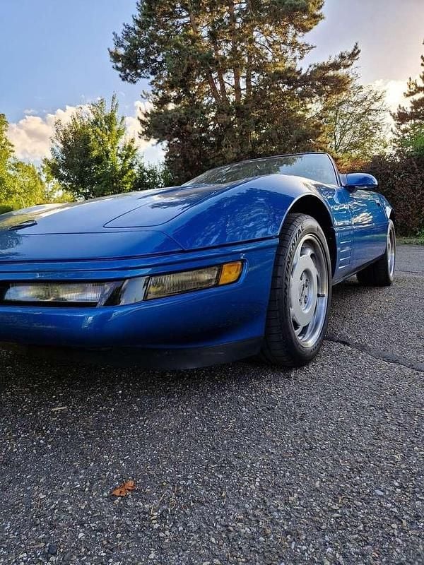 Second-hand Corvette C4 305 CP (224 kW) 1992 Albastru Cabrio
