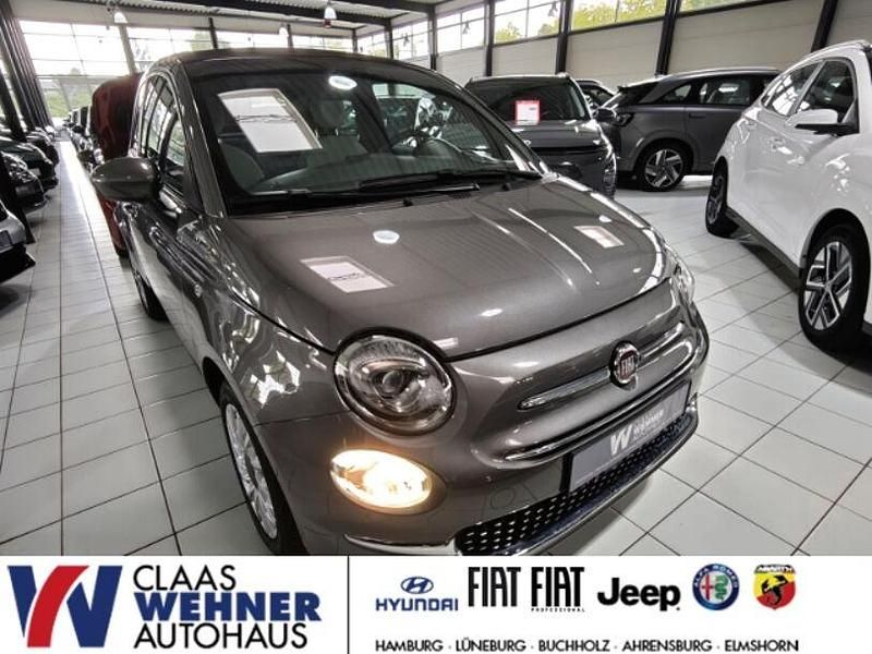 Grau Gebraucht 2021 Fiat 500C Cabrio | 12.990 € - Bild 1/4