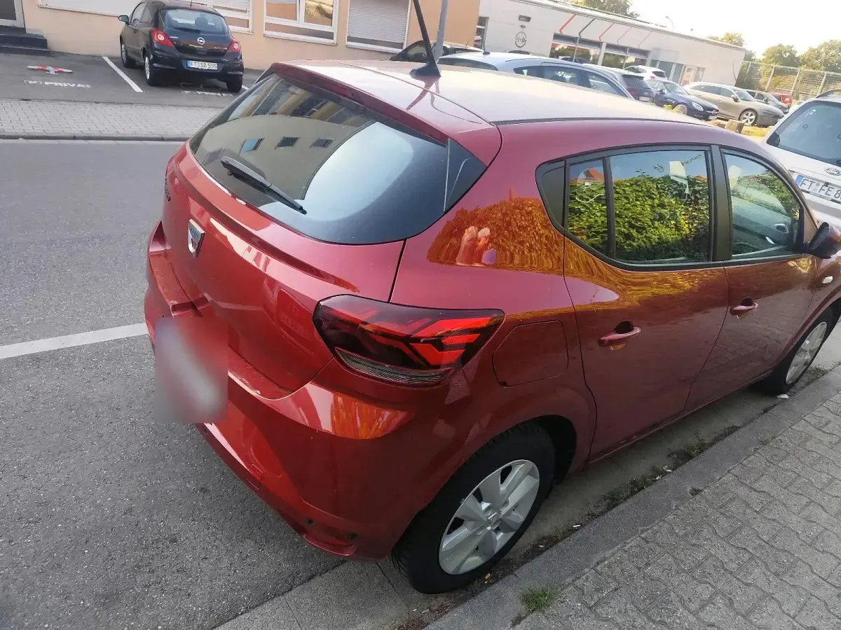 Gebraucht Dacia Sandero 2022 Rot Limousine