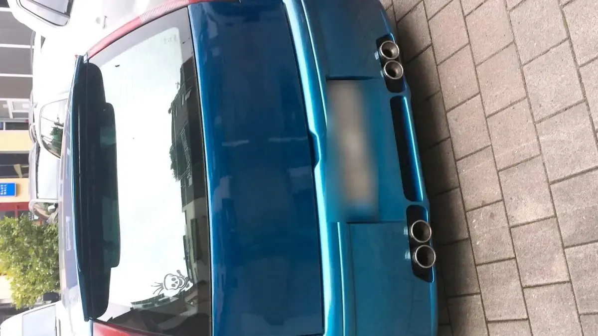 Gebraucht Fiat Punto 150 PS (110 kW) 1996 Blau Limousine