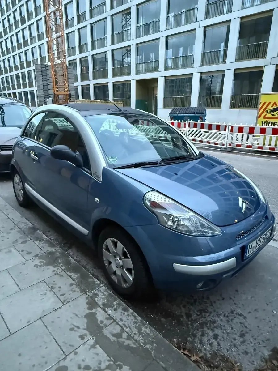 Gebraucht Citroën C3 75 PS (55 kW) 2008 Blau Kleinwagen