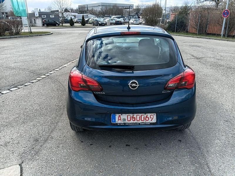 Gebraucht Opel Corsa Selection 90 PS (66 kW) 2016 Blau Kleinwagen
