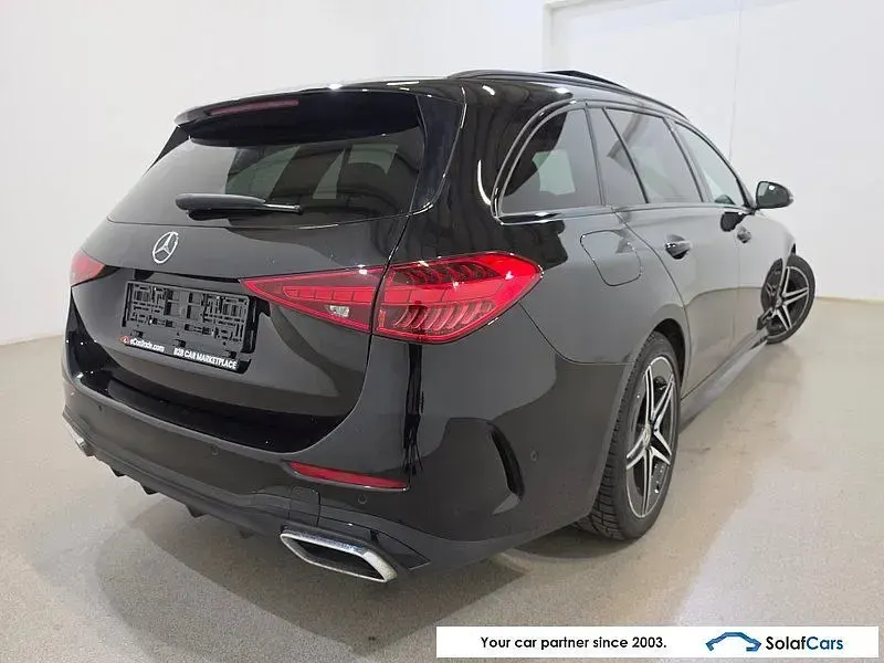 Gebraucht Mercedes C200 AMG 163 PS (119 kW) 2022 Schwarz Limousine