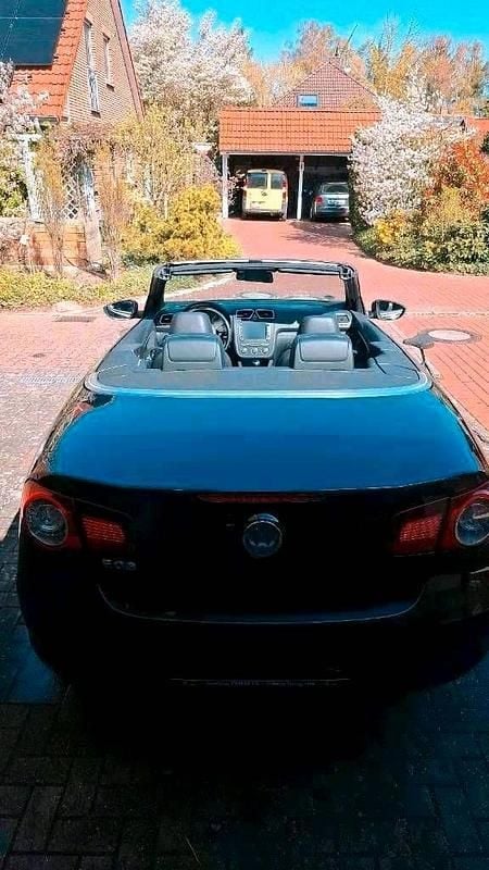 Gebraucht VW Eos 122 PS (89 kW) 2008 Schwarz Cabrio