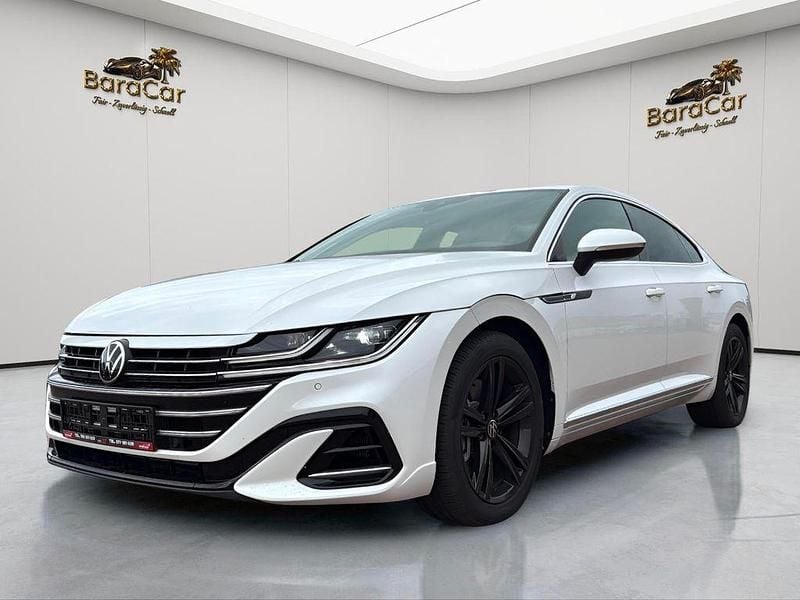 Weiß Gebraucht 2022 VW Arteon R-line Limousine | 27.800 € - Bild 1/4