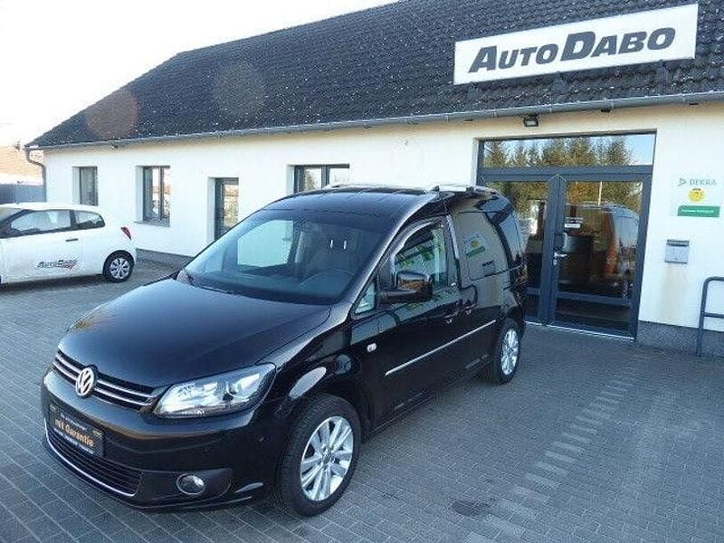 Gebraucht VW Caddy Cup 102 PS (75 kW) 2014 Schwarz Van / Kleinbus