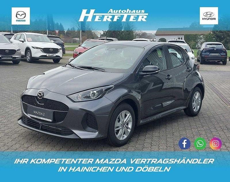 Schwarz Gebraucht 2024 Mazda 2 Center-Line Limousine | 23.479 € (Etwas zu teuer) - Bild 1/4