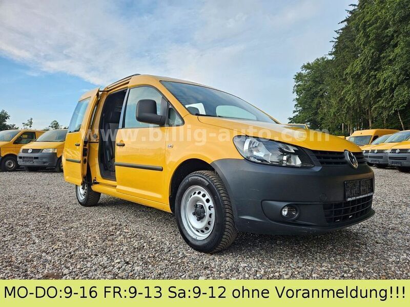 Gebraucht VW Caddy 110 PS (80 kW) 2013 Gelb Van / Kleinbus