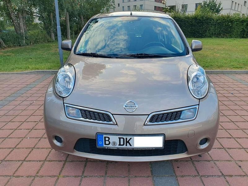 Beige Gebraucht 2010 Nissan Micra I-Way Kleinwagen | 3.400 € (Fairer Preis) - Bild 1/4