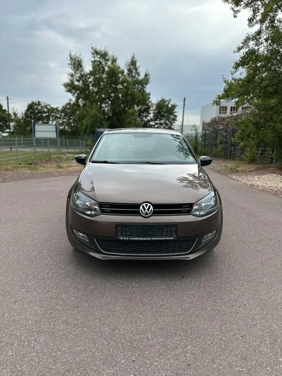 Gebraucht VW Polo Match 69 PS (50 kW) 2012 Braun Kleinwagen