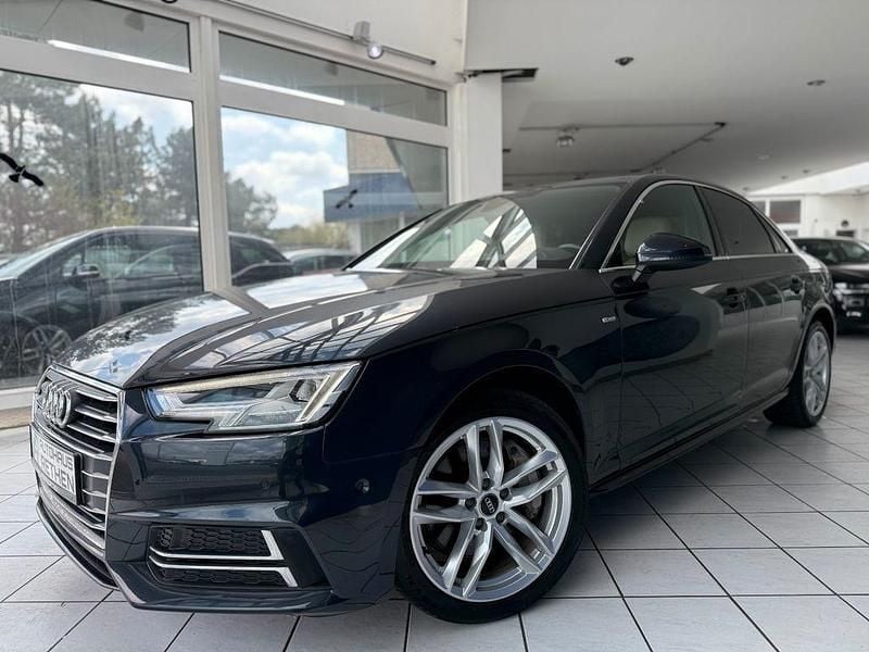 Używany Audi A4 S-Line 252 KM (185 kW) 2017 Szary Sedan/Limuzyna