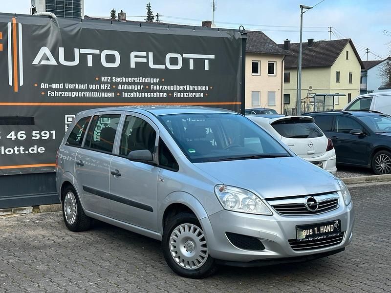 Silber Gebraucht 2009 Opel Zafira Van / Kleinbus | 1.590 € (Superpreis) - Bild 1/4