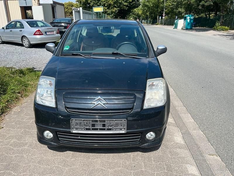 Schwarz Gebraucht 2007 Citroën C2 Kleinwagen | 1.100 € (Fairer Preis) - Bild 1/4