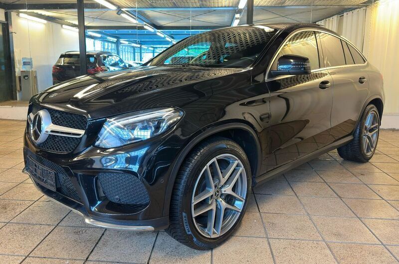 Schwarz Gebraucht 2019 Mercedes GLE350 AMG Coupé | 32.450 € - Bild 1/4