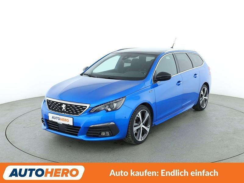 Blau Gebraucht 2021 Peugeot 308 GT Kombi | 16.740 € (Guter Preis) - Bild 1/3