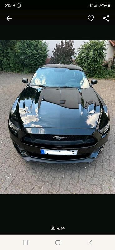 Schwarz Gebraucht 2016 Ford Mustang GT Coupé | 31.999 € (Fairer Preis) - Bild 1/4