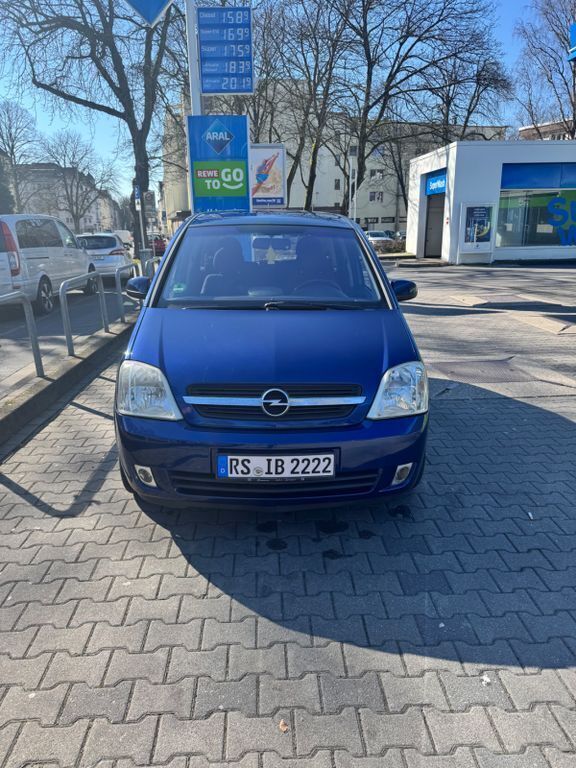 Blau Gebraucht 2005 Opel Meriva Van / Kleinbus | 1.400 € (Superpreis) - Bild 1/4