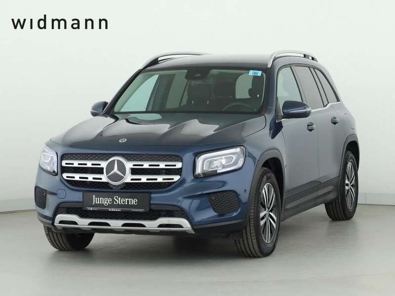 Denimblau metallic Gebraucht 2021 Mercedes GLB200 SUV | 33.850 € (Guter Preis) - Bild 1/4