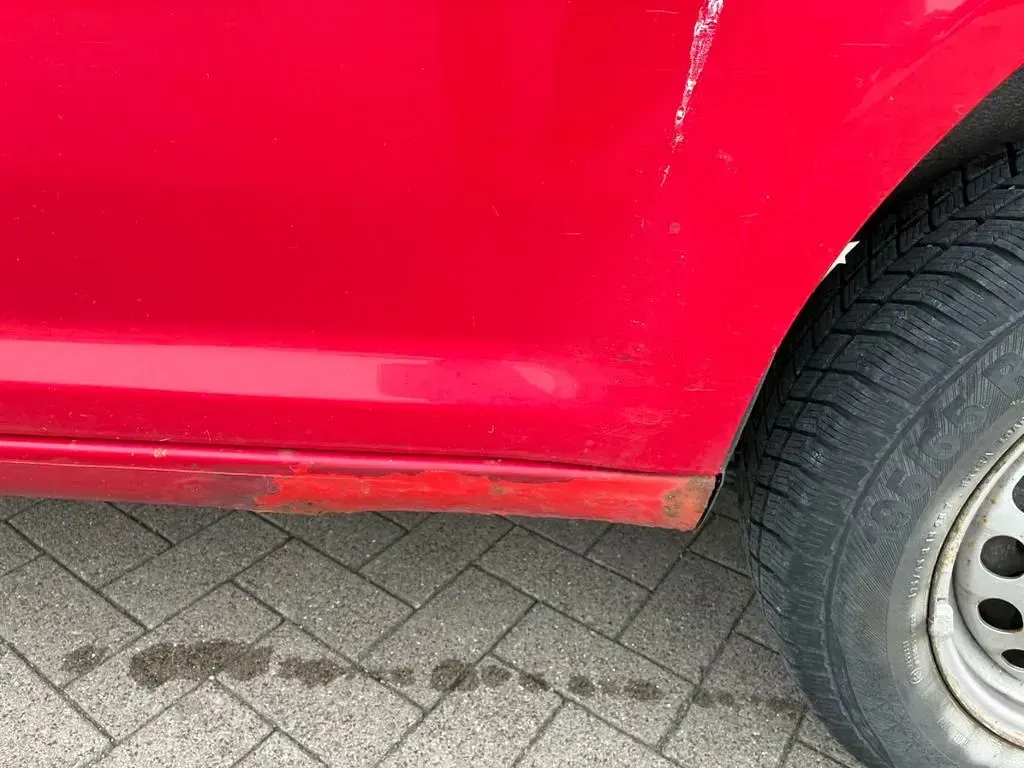 Gebraucht VW Caddy Life 105 PS (77 kW) 2006 Rot Van / Kleinbus