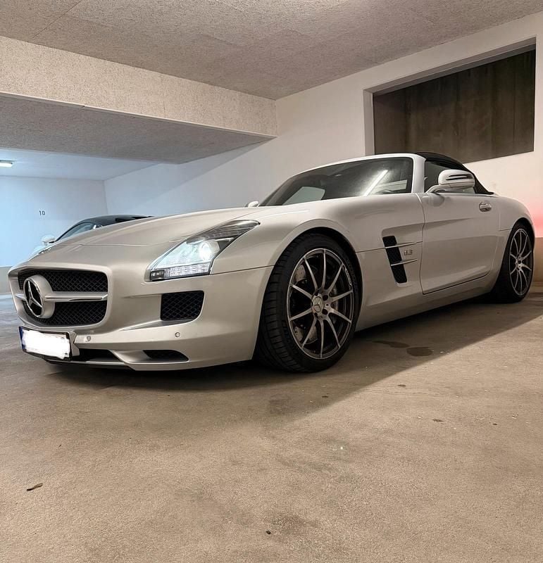 Gebraucht Mercedes SLS AMG AMG 571 PS (419 kW) 2013 Silber Cabrio