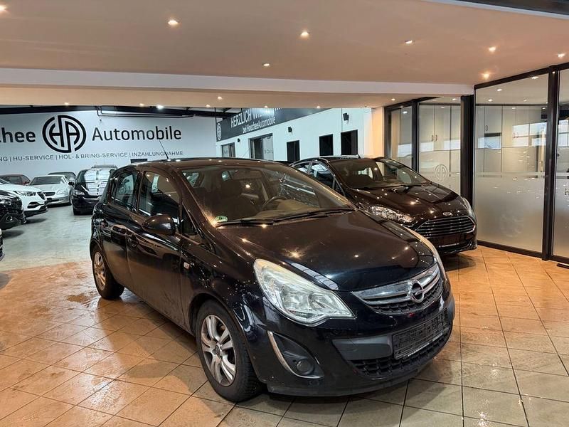 Gebraucht Opel Corsa Satellite 95 PS (69 kW) 2011 Schwarz Kleinwagen