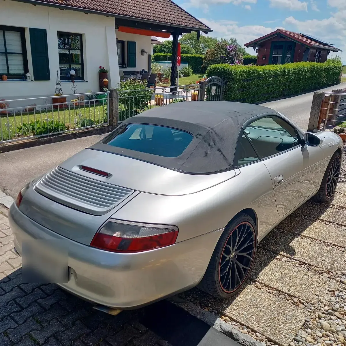 Gebraucht Porsche 996 320 PS (235 kW) 2002 Silber Cabrio