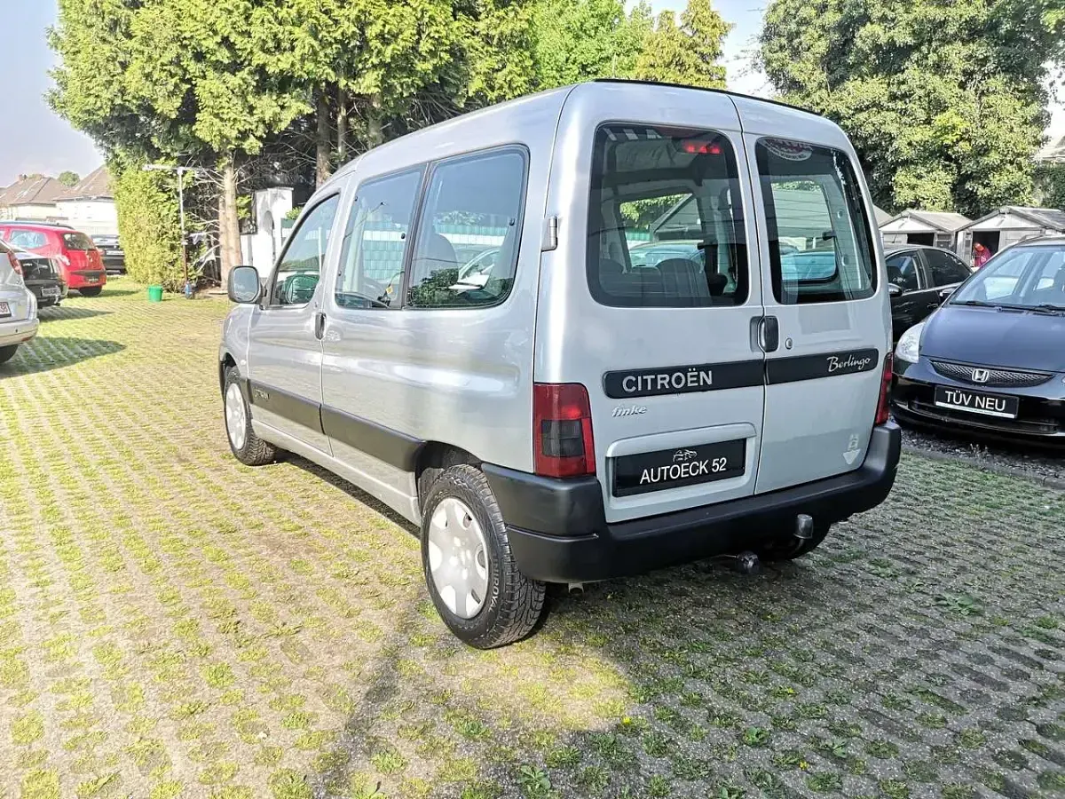 Gebraucht Citroën Berlingo Advance 75 PS (55 kW) 2005 Lackierung aluminiumgrau/meta Van / Kleinbus