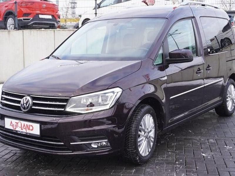 Gebraucht VW Caddy Highline 125 PS (91 kW) 2016 Violett Van / Kleinbus