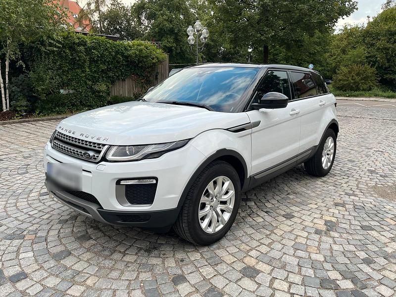 Weiß Gebraucht 2017 Land Rover Range Rover evoque SUV | 19.999 € - Bild 1/4