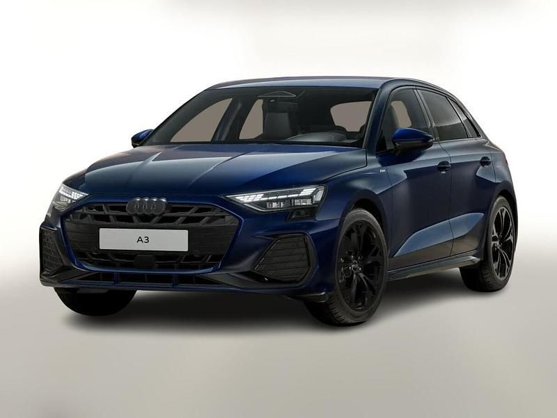 Blau Neu 2025 Audi A3 Sportback Ambiente Limousine | 40.988 € (Etwas zu teuer) - Bild 1/4