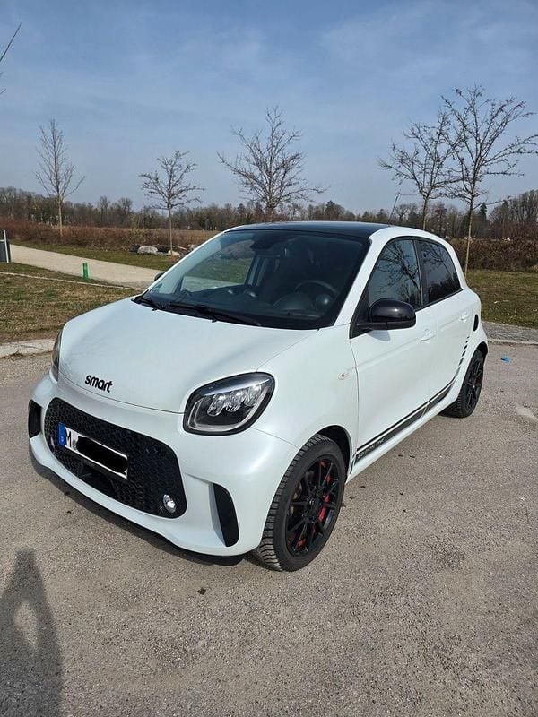 Gebraucht Smart ForFour Electric Drive Brabus 60 kW (82 PS) 2020 Weiß Kleinwagen